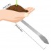 EECOO Stainless Steel Root Rake 3-Prong Loosen Soil Bonsai Tree Tools with Ergonomic Handle Root Rake Bonsai Tree Tool   